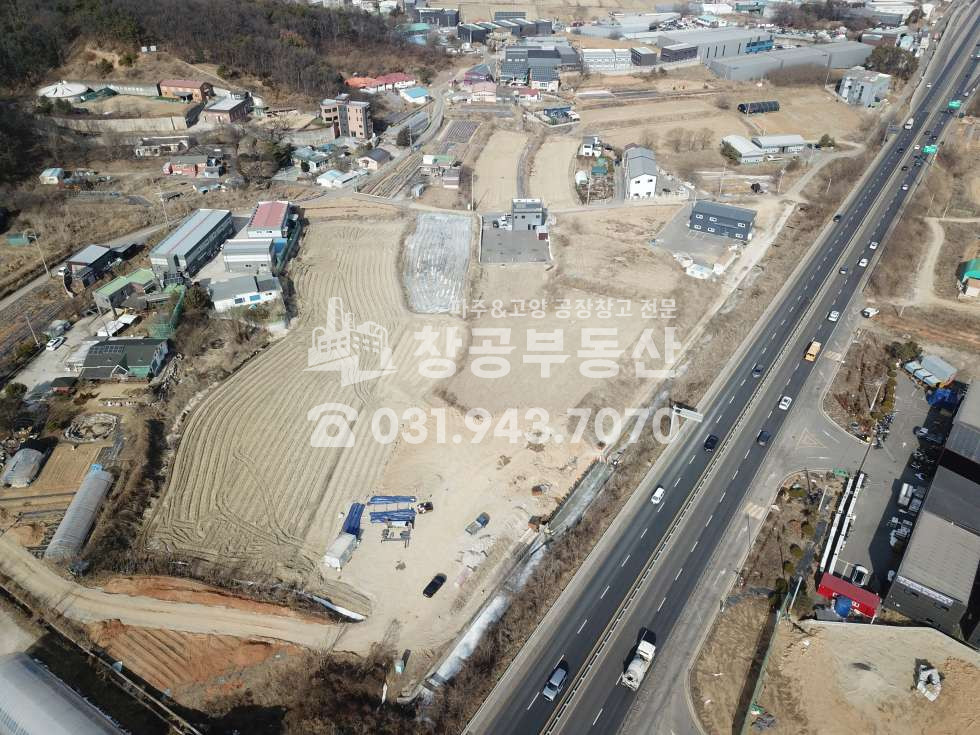 경기 파주시 월롱면 덕은리 월롱IC바로앞 대로변에서 바로 진입가능한 저렴한토지 매매 매물번호 10078 사진 2